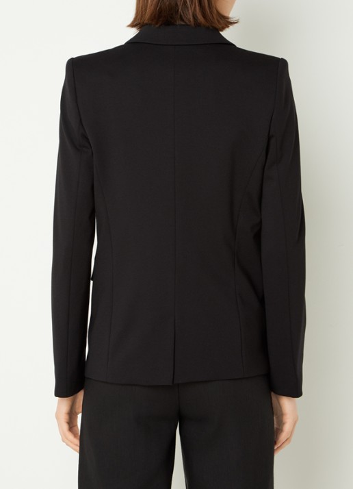 Cinque Cililly double-breasted blazer met klepzakken  - achterkant 2 zwart