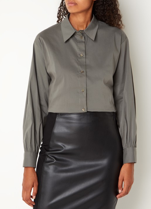 Cinque Cipalmona blouse met ballonmouw