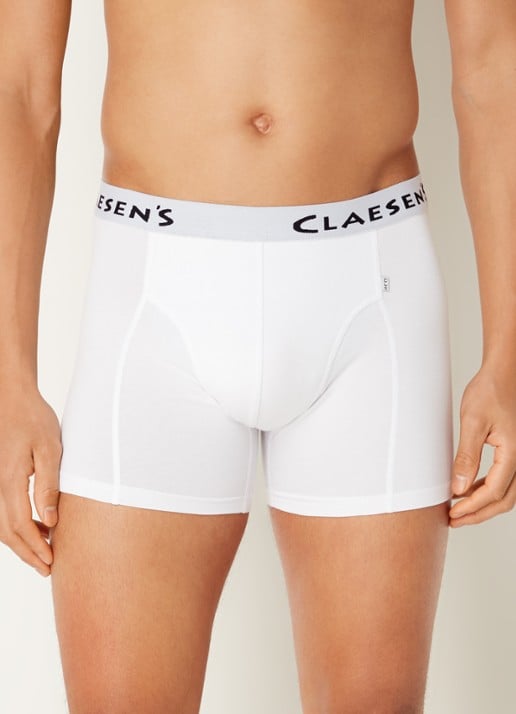 Claesen's Boston boxershorts met logoband in 3-pack