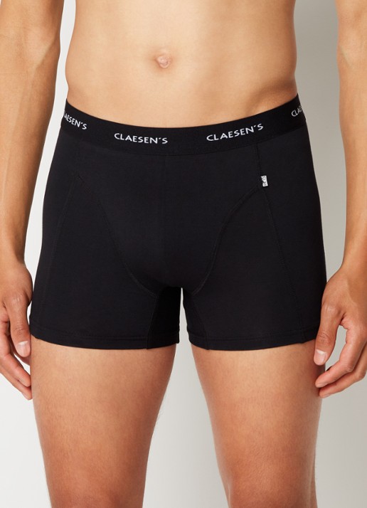 Claesen's Boxershorts in 3-pack  - voorkant 3 zwart