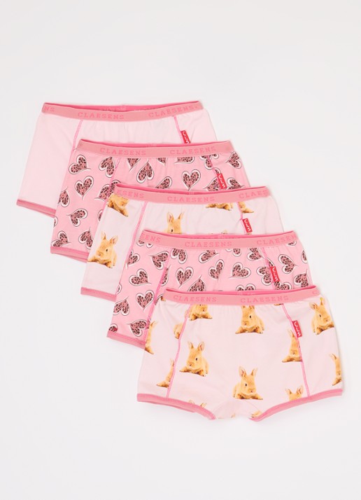 Claesens Boxershorts met print in 5-pack