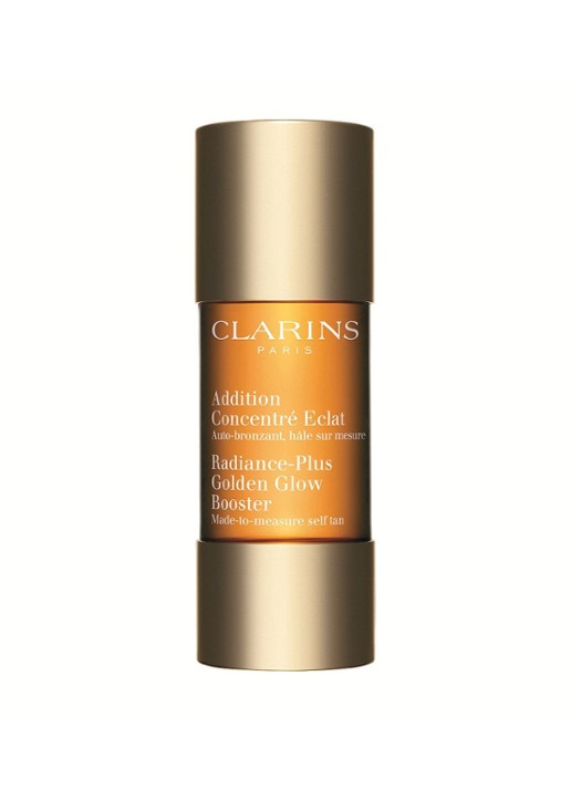 Clarins Addition Concentré Eclat Golden Glow Booster - zelfbruiner - voorkant undefined