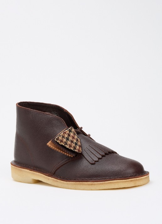 Clarks Originals Desert veterschoen van leer
