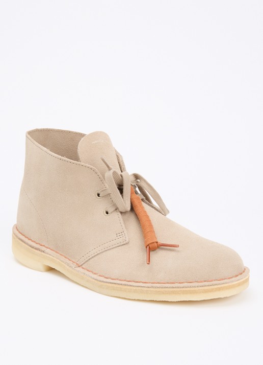 Clarks Originals Desert veterschoen van suède