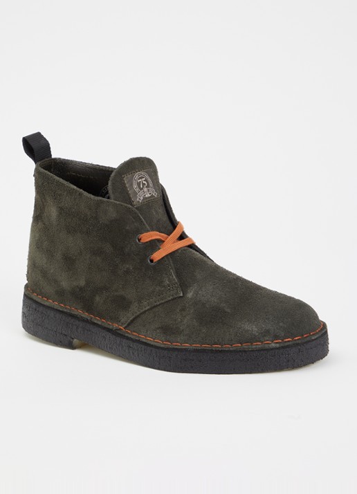 Clarks Originals Desert veterschoen van suède
