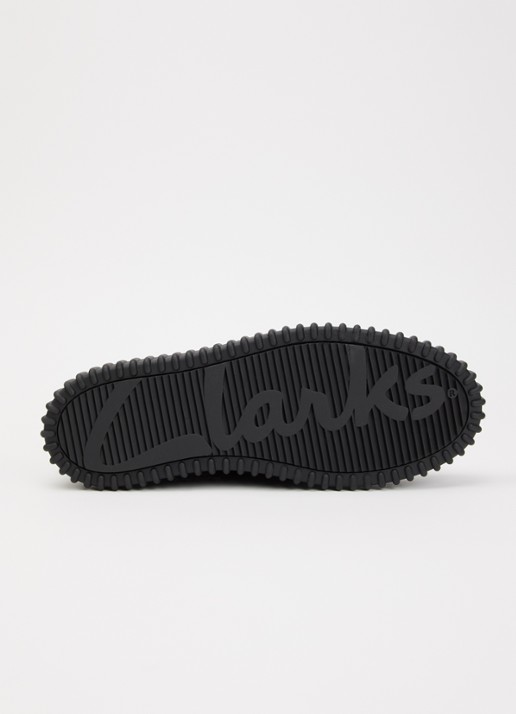 Clarks Originals Torhill Hi veterschoen van suède - detail 3 zwart