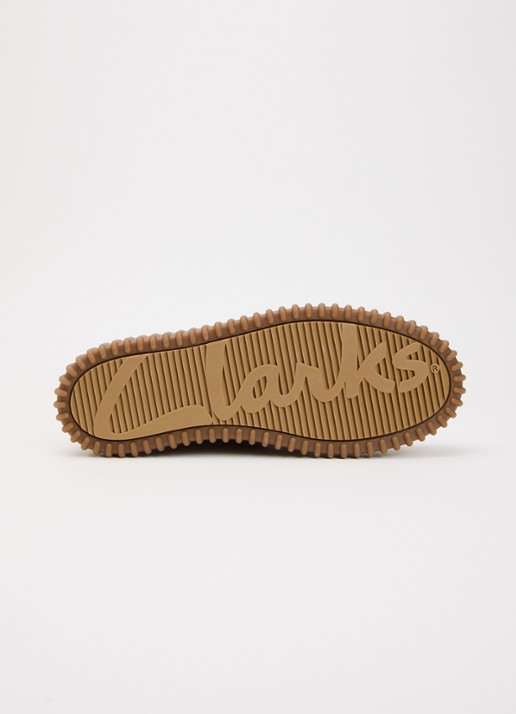 Clarks Originals Torhill Hi veterschoen van suède - detail 2 zand