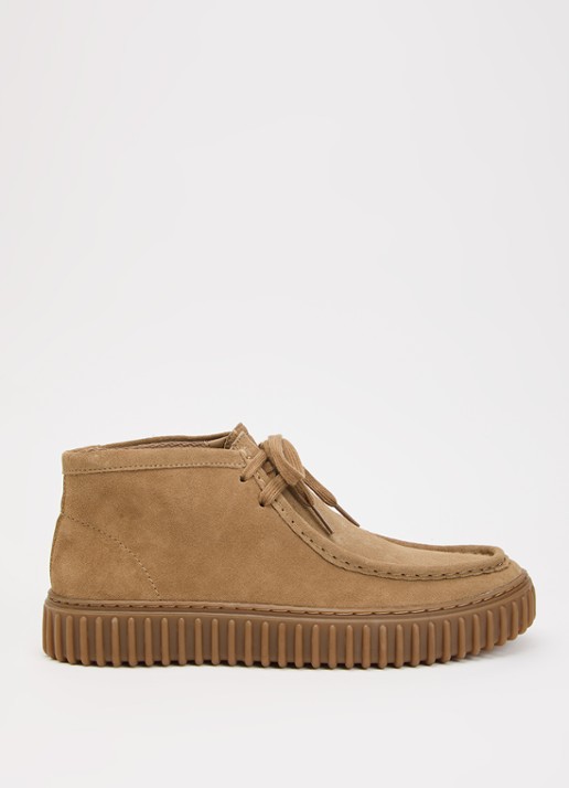 Clarks Originals Torhill Hi veterschoen van suède