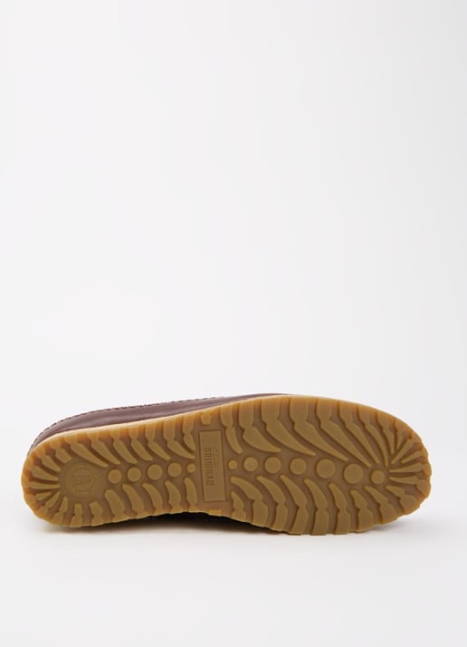Clarks Originals Weaver Gore-Tex veterschoen van leer - detail 4 donkerbruin