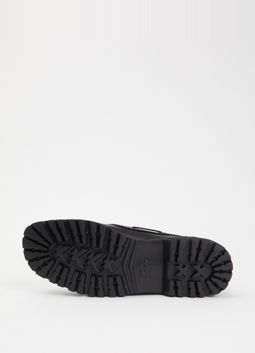 Clarks Originals Yukoner bootschoen van leer - detail 4 zwart
