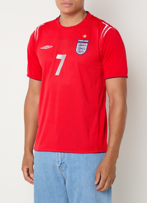 Classic Football Shirts 2004-06 England Beckham voetbalshirt