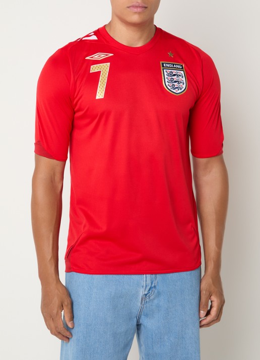 Classic Football Shirts 2006-08 England Beckham voetbalshirt