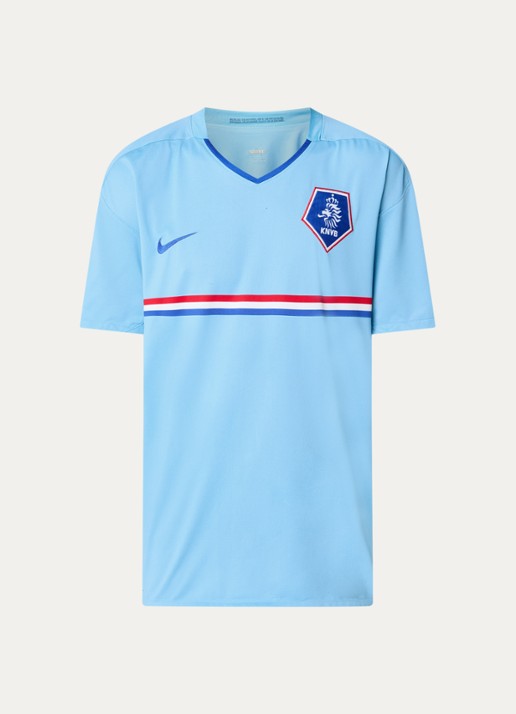 Classic Football Shirts 2008-10 Netherlands Van Persie voetbalshirt - voorkant blauw
