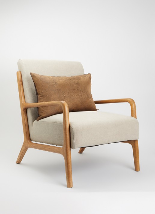 Claudi Cleon sierkussen 40 x 60 cm - voorkant 2 goud