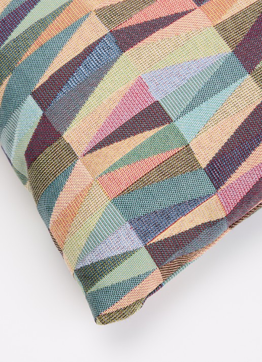 Claudi Graphic Zigzag sierkussen 50 x 50 cm - detail 4 multicolor
