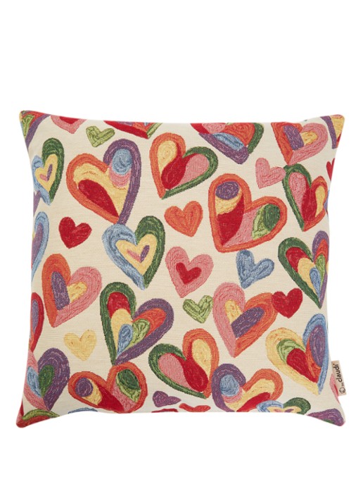Claudi Heart Art sierkussen 50 x 50 cm