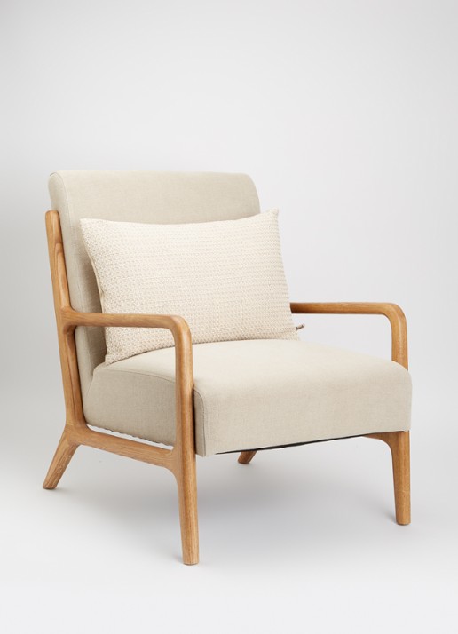 Claudi Palessi sierkussen 40 x 60 cm - voorkant 4 beige