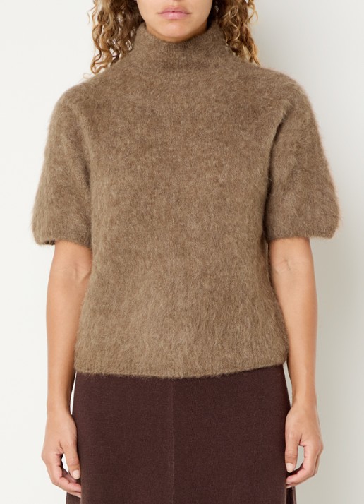 Claudia Sträter Grofgebreide pullover in wolblend