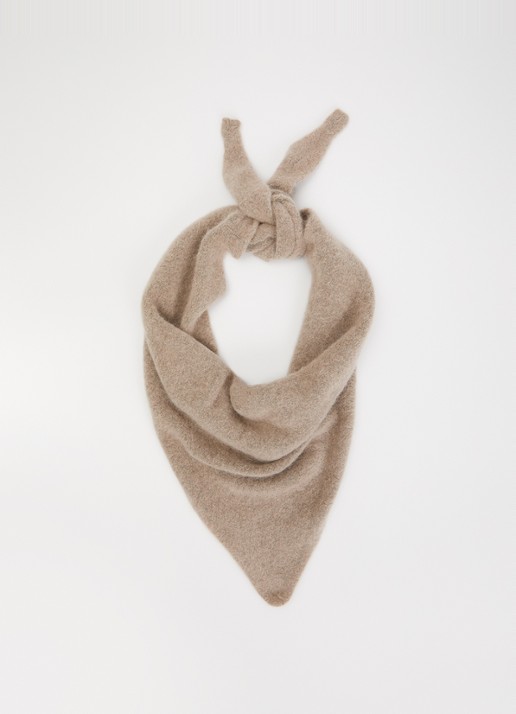 Claudia Sträter Sjaal in alpaca wolblend 160 x 65 cm - voorkant 3 beige