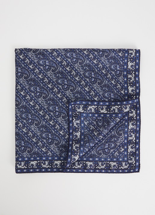 Claudie Pierlot Anorabandana sjaal met paisley dessin 67 x 67 cm