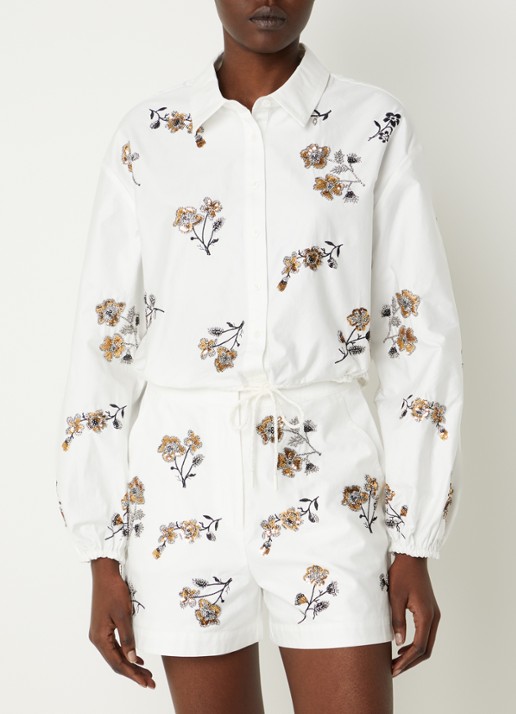 Claudie Pierlot Carole blouse met pailletten