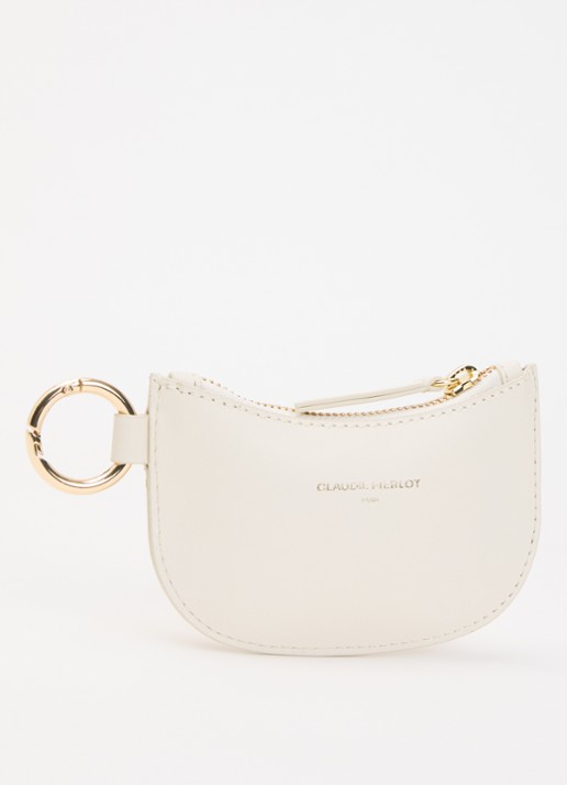 Claudie Pierlot Portemonnee met logo  - achterkant wit