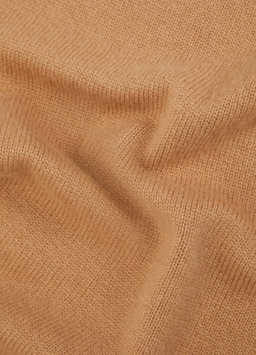 Claudie Pierlot Sjaal in kasjmier wolblend 90 x 35 cm - detail 2 beige
