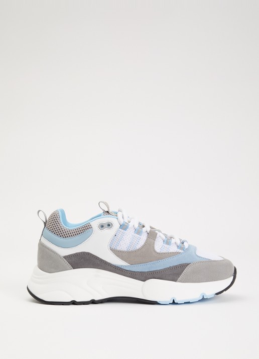 Cleens Aero Runner sneaker met suède details