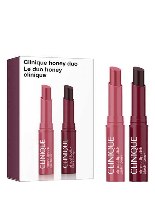 Clinique Almost Lipstick - Clinique Honey Duo - make-up set - voorkant 2 undefined