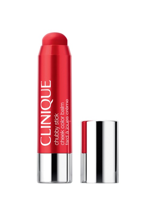 Clinique Chubby Stick™ Cheek Color Balm - blush - voorkant 08 rampe'd up rouge