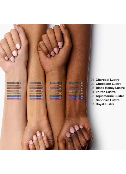 Clinique Intens oogpotlood Quickliner - oogpotlood - detail charcoal lustre-wn