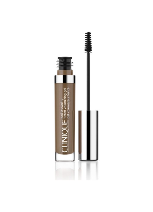 Clinique Just Browsing™Tinted Volumizing Gel - wenkbrauwgel - voorkant soft brown