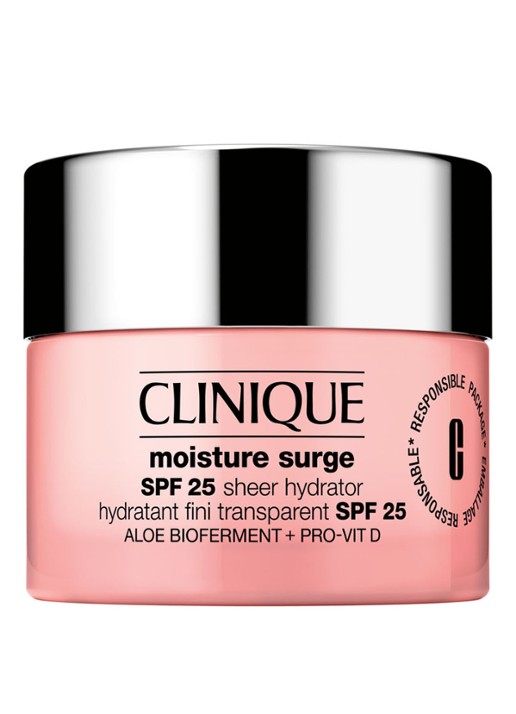Clinique Moisture Surge™ Broad Spectrum Sheer Hydrator SPF 25 - hydraterende dag-en nachtcreme - voorkant undefined