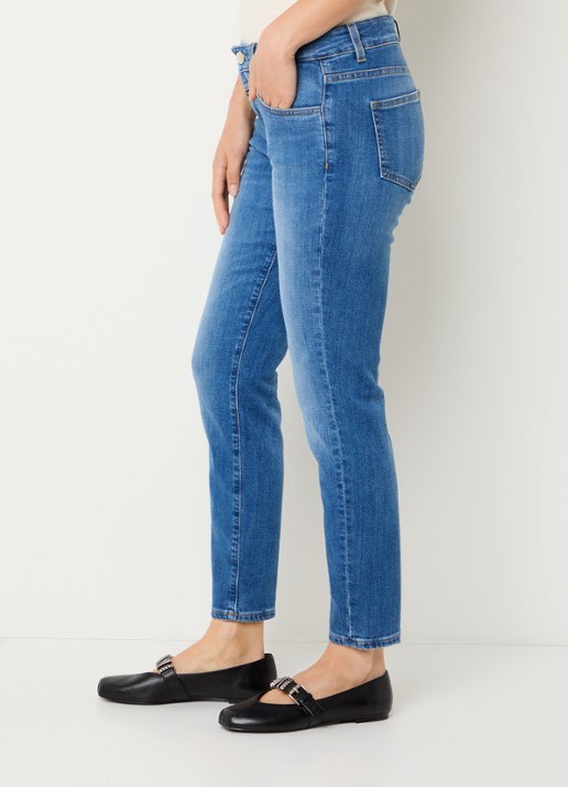 CLOSED Baker high waist slim fit jeans van  katoen - detail 5 indigo