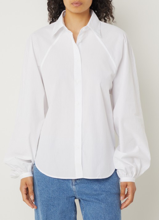 CLOSED Blouse met ballonmouw