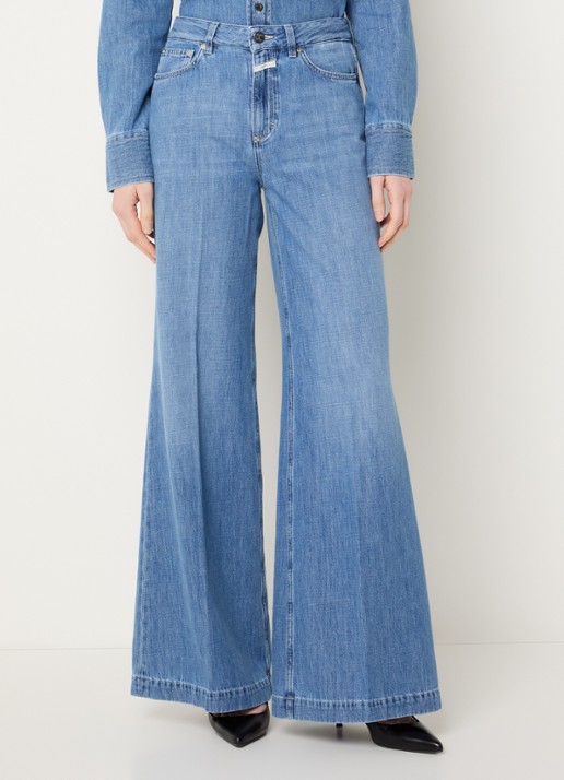 CLOSED Glow Up high waist flared jeans met medium wassing