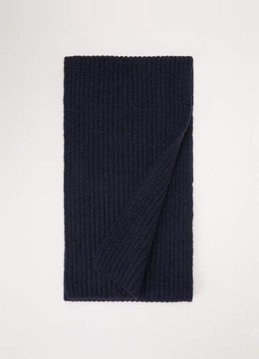 CLOSED Grofgebreide sjaal in alpaca wolblend 190 x 30 cm