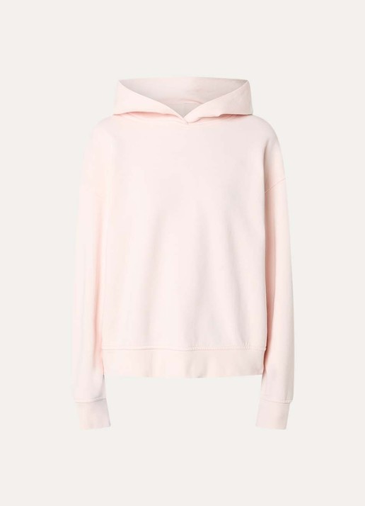 CLOSED Hoodie met logo - voorkant lichtroze