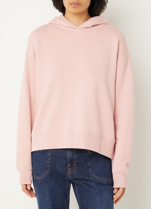 CLOSED Hoodie met logo - detail 4 powder pink-882