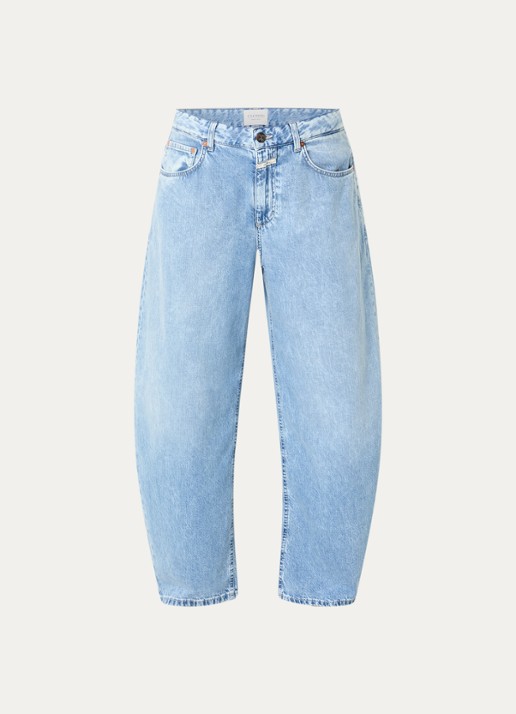 CLOSED Jazzie balloon fit jeans met medium wassing - voorkant jeans