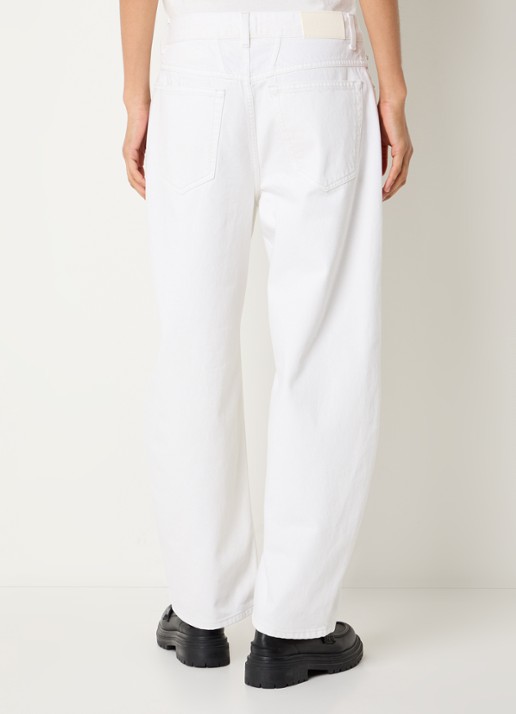 CLOSED Jazzie balloon jeans met gekleurde wassing - achterkant 3 wit