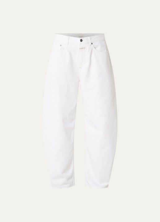 CLOSED Jazzie balloon jeans met gekleurde wassing - voorkant 4 wit