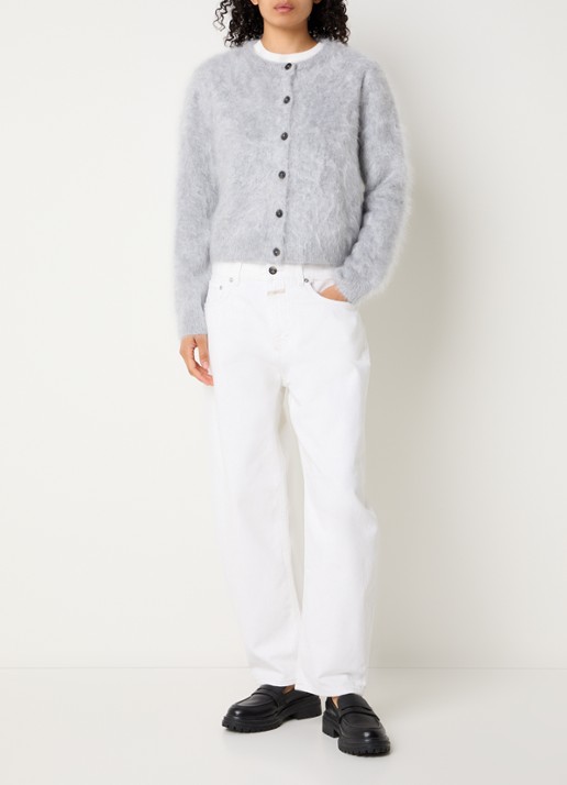 CLOSED Jazzie balloon jeans met gekleurde wassing - voorkant 5 wit