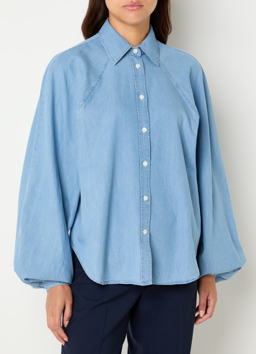 CLOSED Raglan blouse met ballonmouw