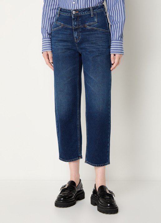 CLOSED Stover high waist cropped straight leg jeans