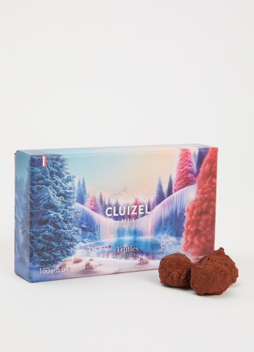 Cluizel Paris Winter Wonderland chocolade truffels in geschenkverpakking 18 stuks - voorkant 2 undefined