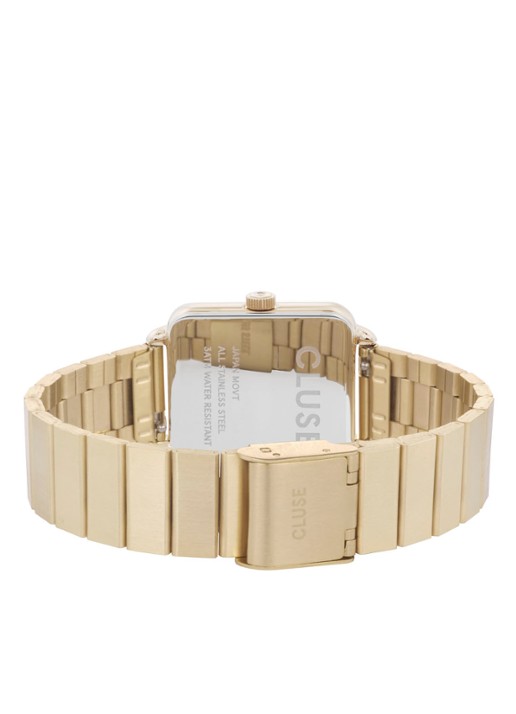 CLUSE La Tétragone horloge CL60023S - achterkant 2 goud