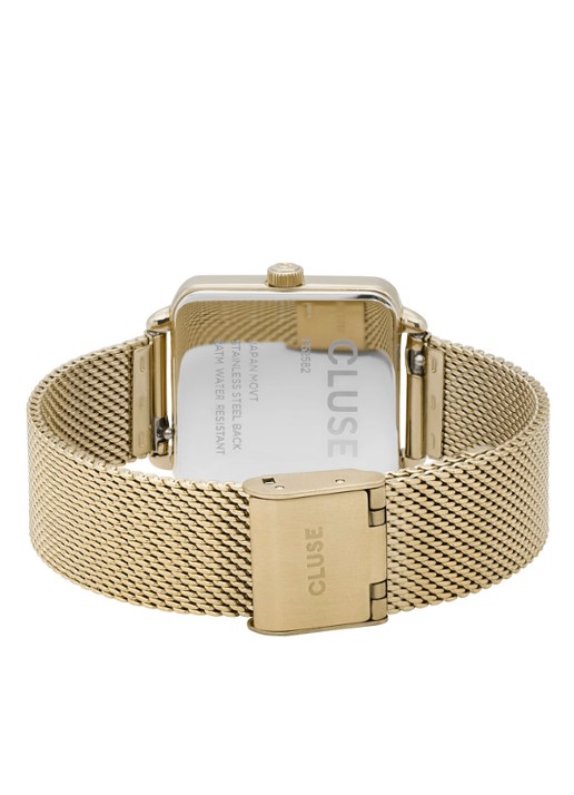 CLUSE La Tétragone horloge van roestvrijstaal CW0101207015 - achterkant 4 undefined