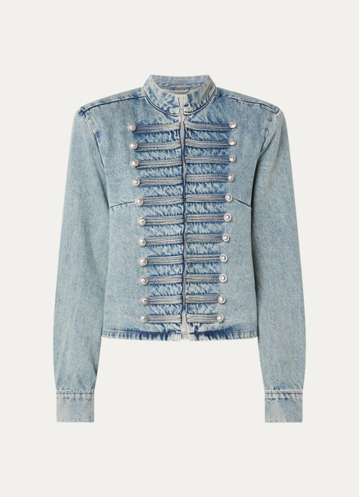 Co'Couture Jackson jack van denim - voorkant lichtblauw