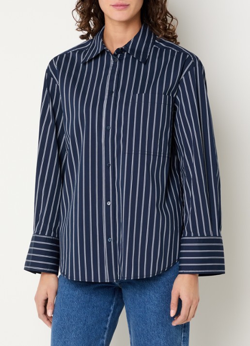 Co'Couture Somocc blouse met streepprint